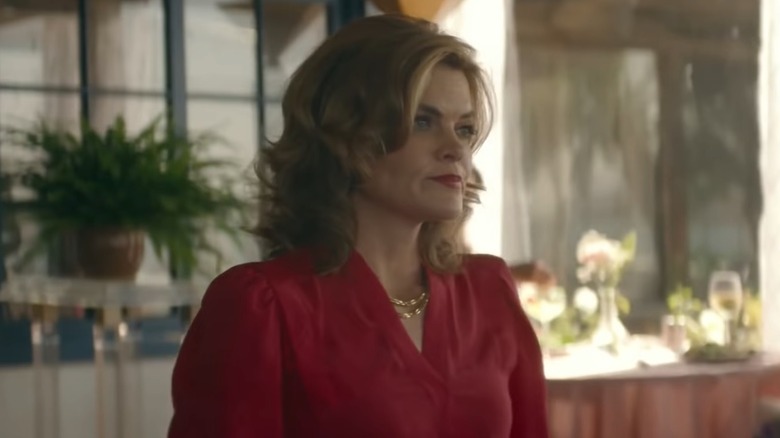 Karen with pursed lips