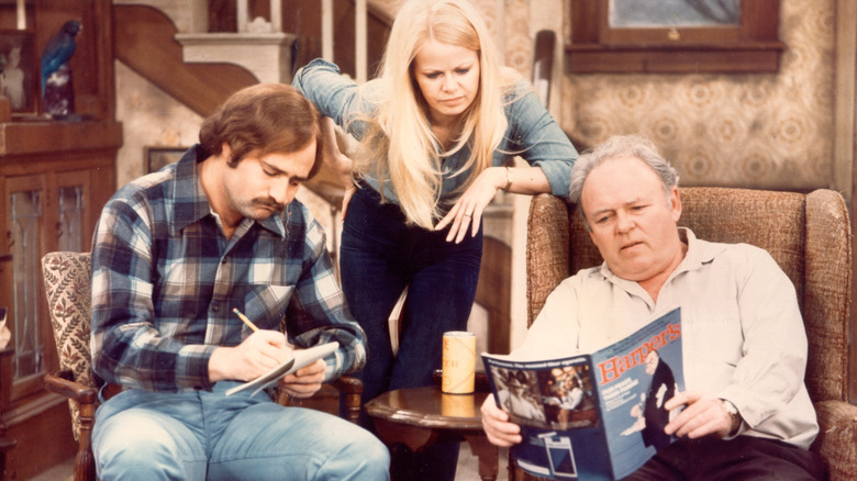Michael, Gloria and Archie Bunker