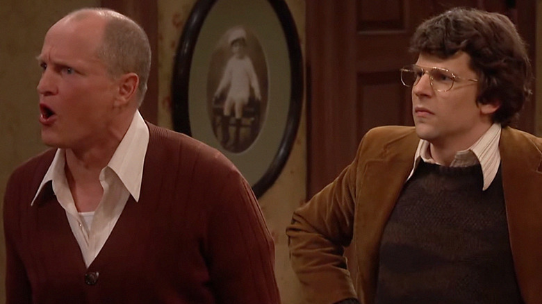 Archie Yelling Beside David Brewster