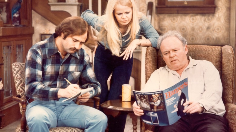 Michael, Gloria and Archie Bunker
