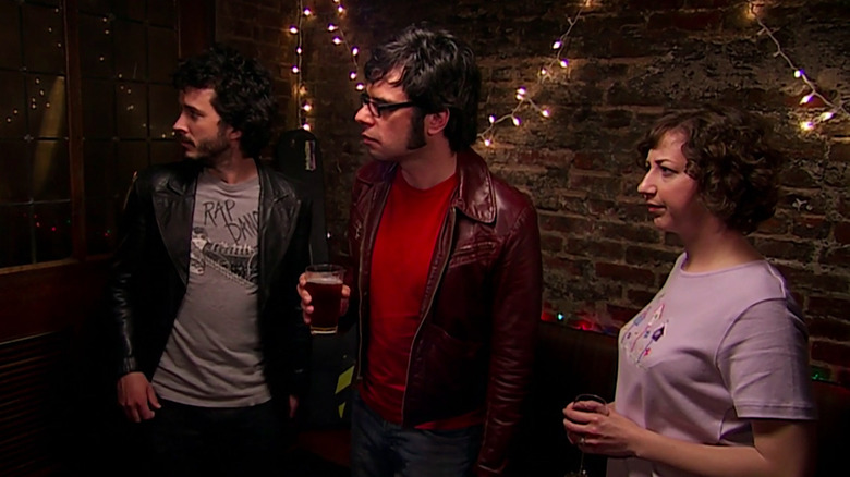 Bret, Jemaine and Mel Flight of the Conchords