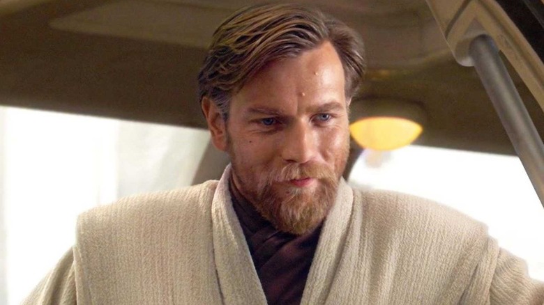 Obi-Wan smiling