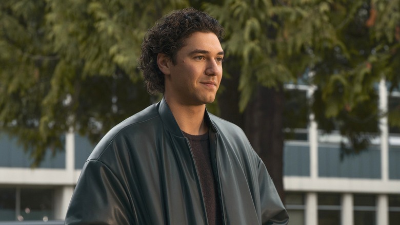 Garrett Graham softly smiling in "Off Campus"