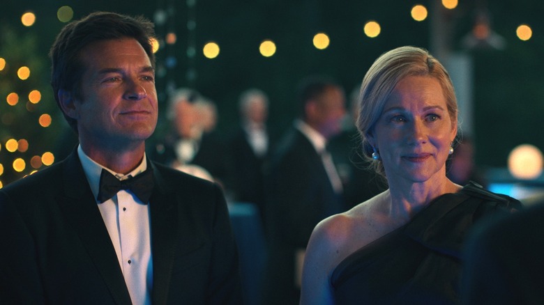 Marty and Wendy Byrde dressed up in Ozark
