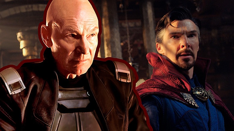 Professor X alongside Doctor Strange