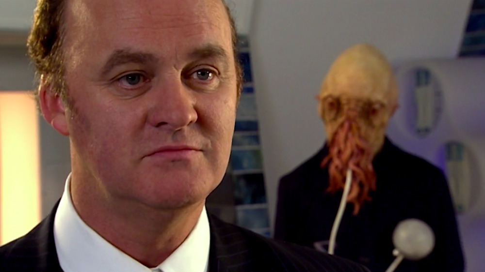 Tim McInnerny Klineman Halpen smirking Ood