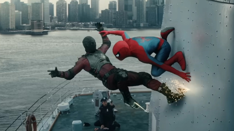 Spider-Man fighting Tarantula in Spider-Man: Brand New Day