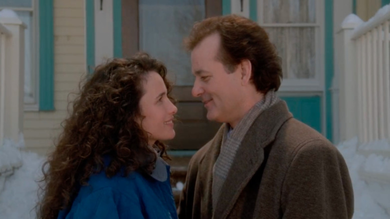 Phil and Rita looking lovingly