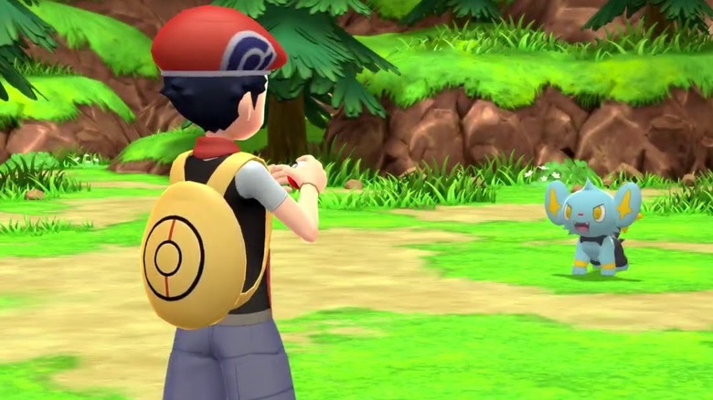 wild Pokemon encounter 
