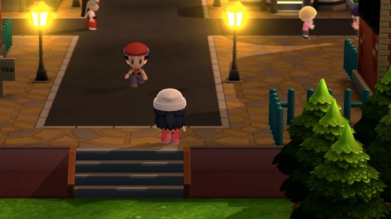 Lucas and Dawn meet up