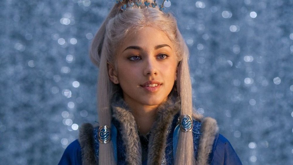 Seychelle Gabriel as Princess Yue in The Last Airbender