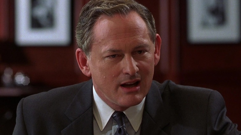 Professor Callahan looks mad