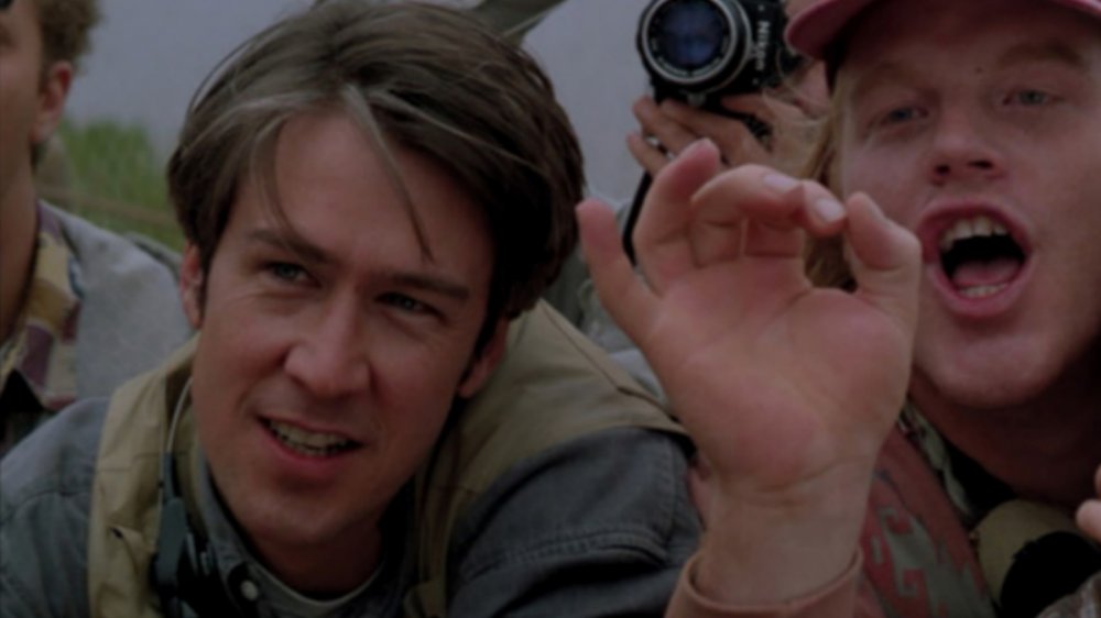 Alan Ruck and Philip Seymour Hoffman as Rabbit and Dusty in Twister