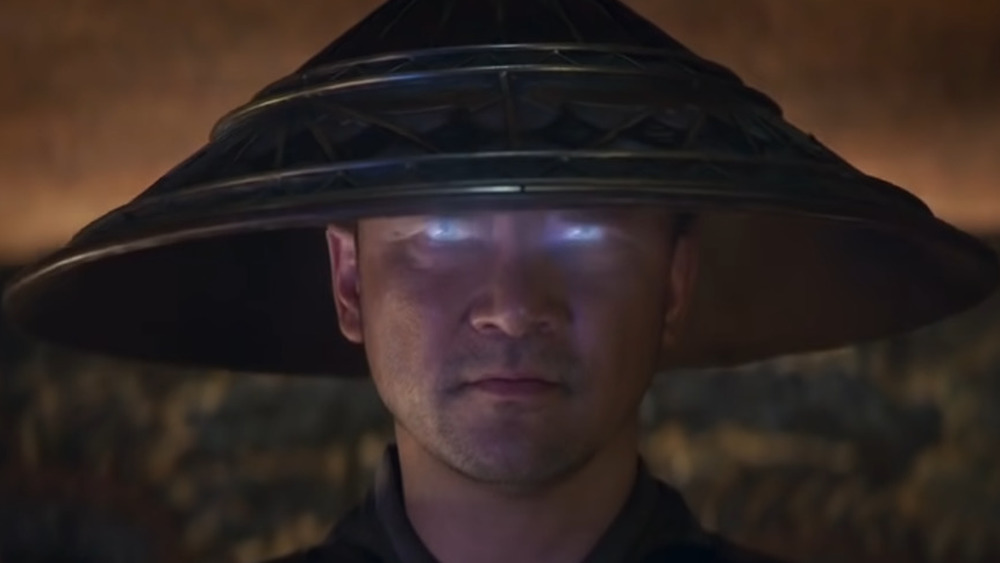 Raiden eyes glowing