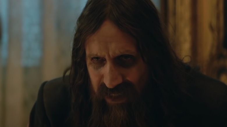 Rasputin talking in The Kings Man