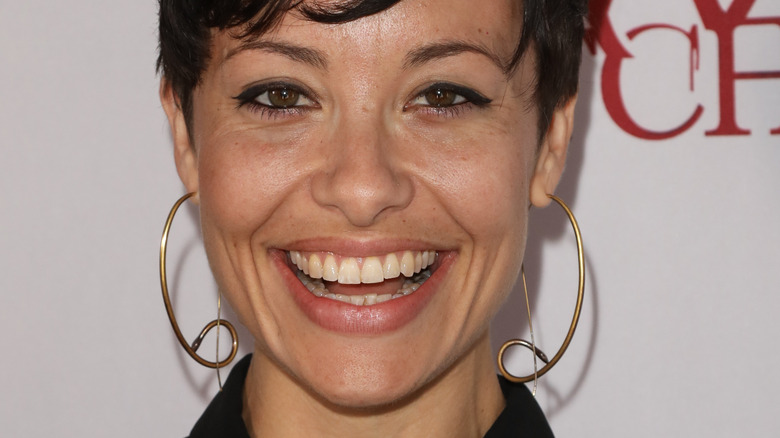 Actor Nicole Pacent smiling