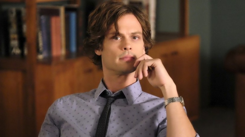 Spencer Reid thinking