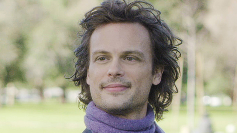 Spencer Reid smiling