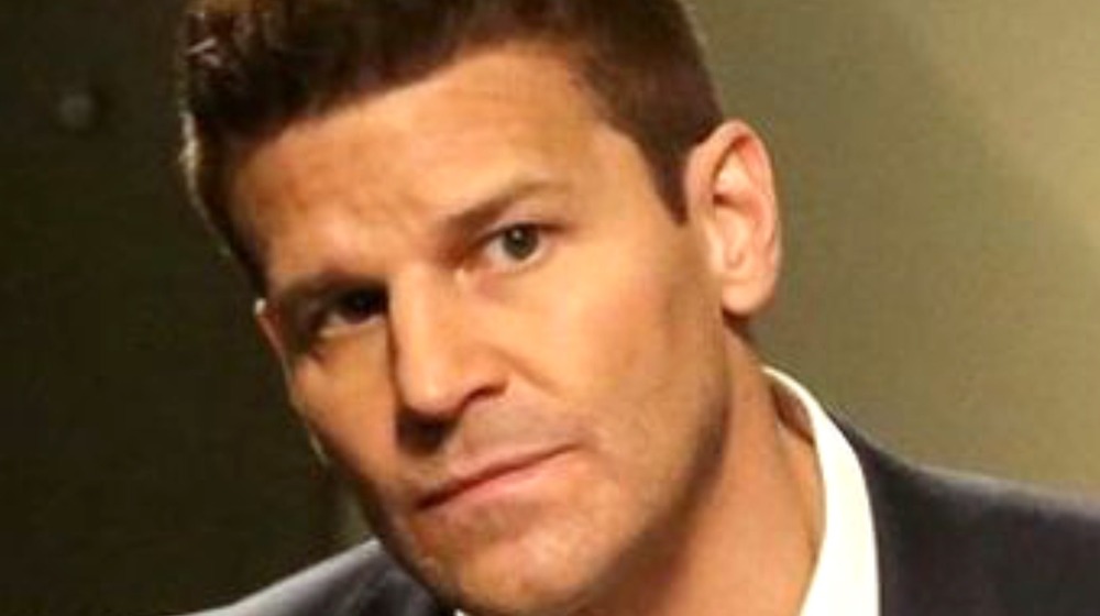 David Boreanaz Seeley Booth angry