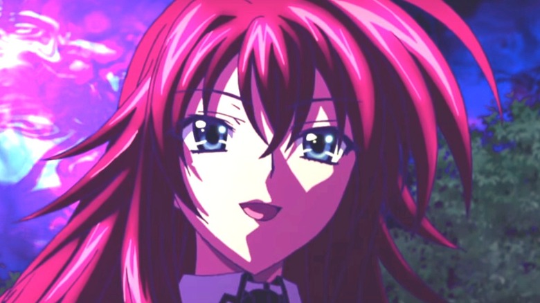 Rias Gremory smiling