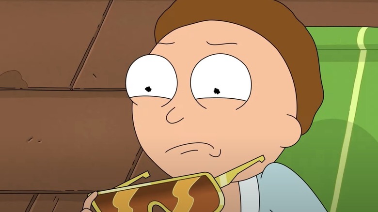 Morty having a serious problem