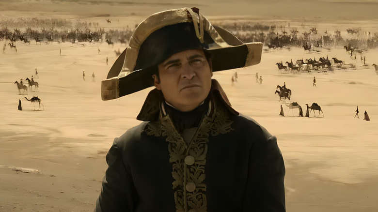 Napoleon looks onward