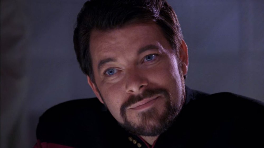 Jonathon Frakes as Riker in Star Trek The Next Generation