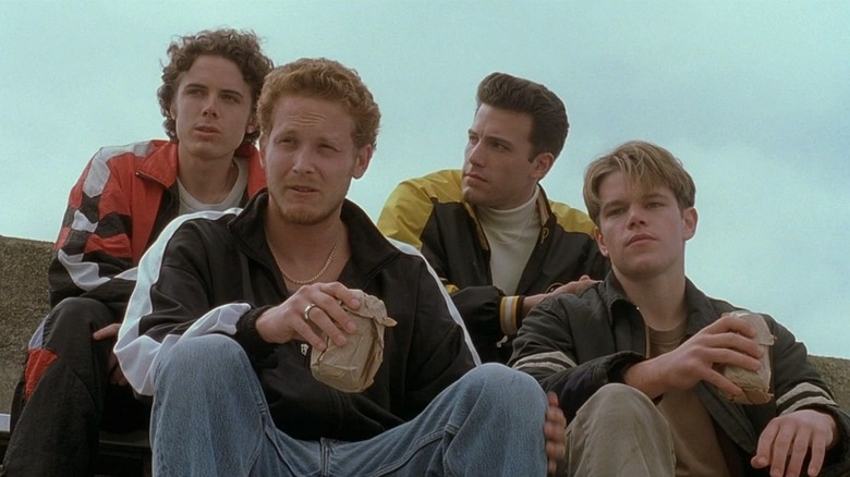 Morgan Billy Chucky Will drinking beer