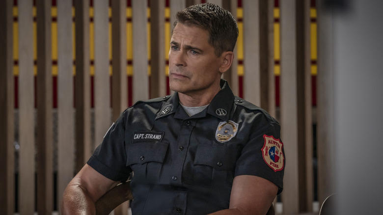 Owen looking sad in 911 Lone Star (2020 - 2025)