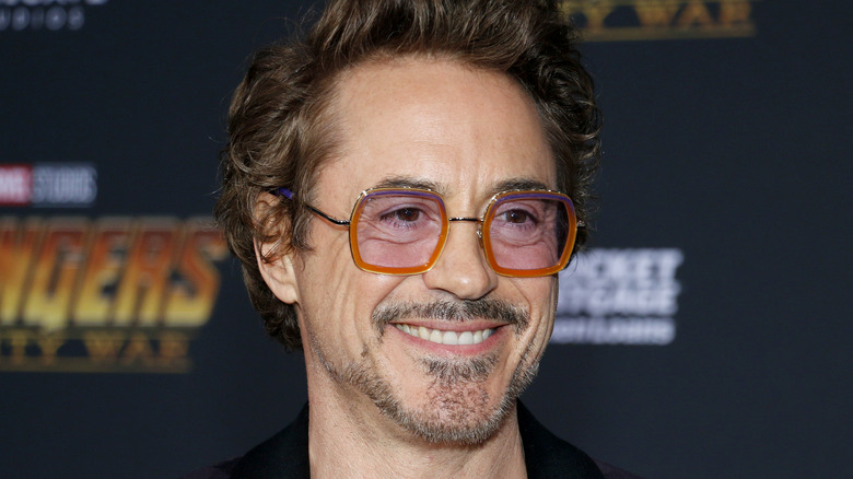 Robert Downey, Jr. smiling