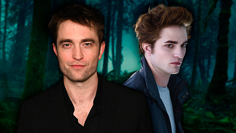 Robert Pattinson and Edward Cullen