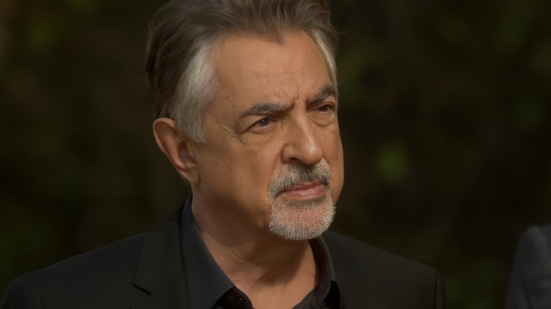 David Rossi looking serious