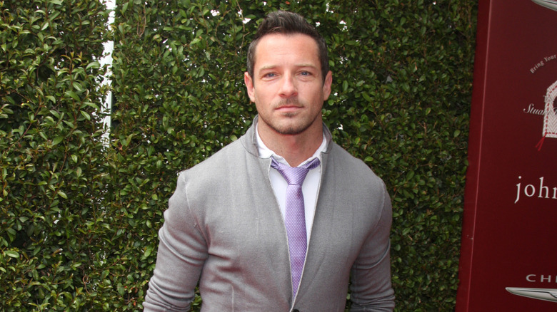 Ian Bohen Leafy Background