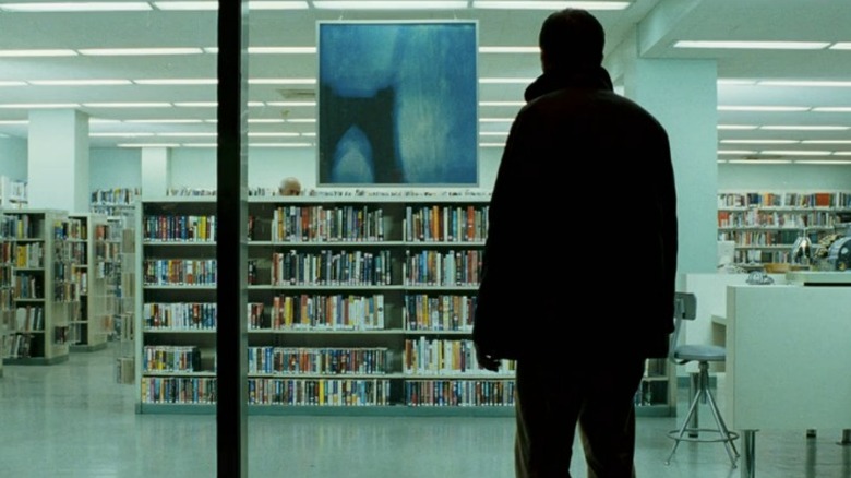 Ewan McGregor in silhouette