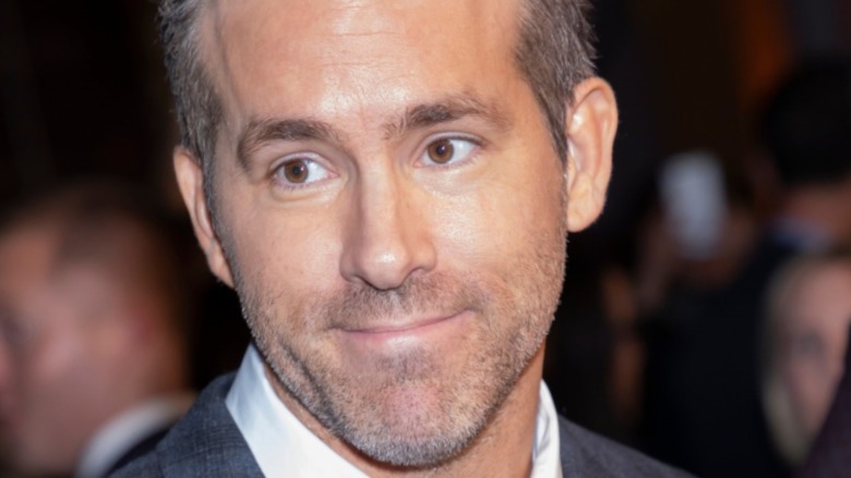 Ryan Reynolds smiling