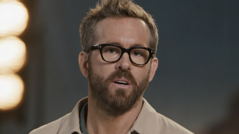 Ryan Reynolds looking uncertain