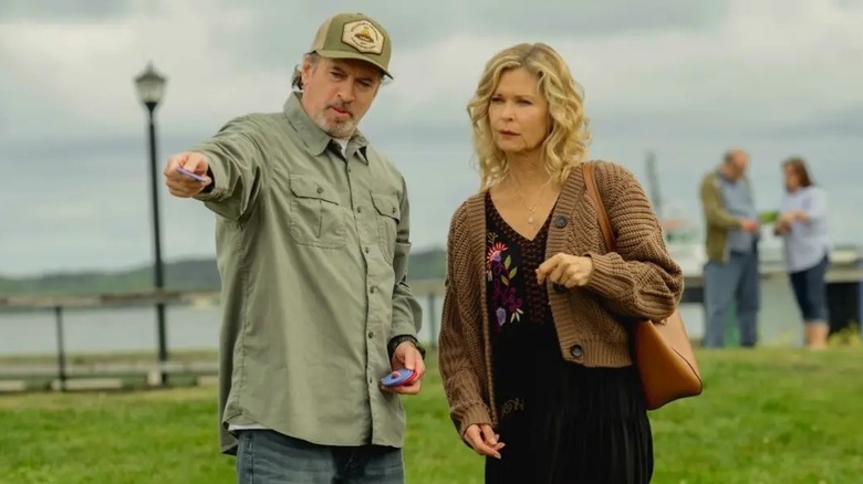 Sully and Helen together outside in Sullivan's Crossing