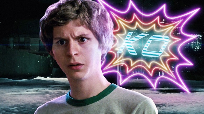 Scott Pilgrim looking confused