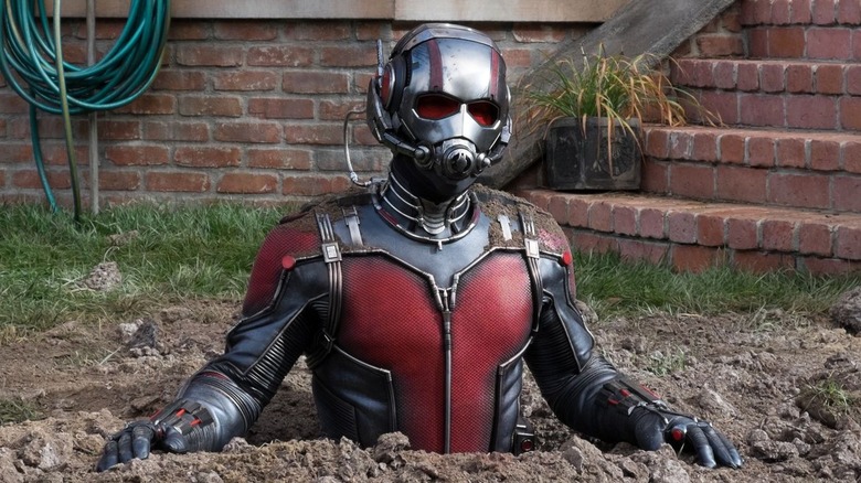 Ant-Man learns to use his suit