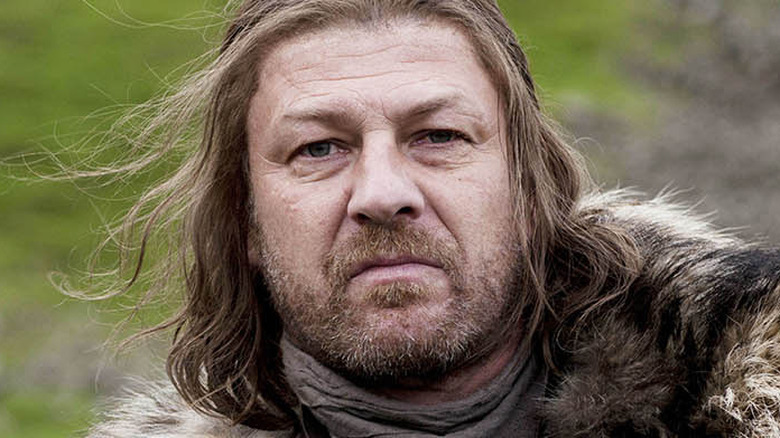 Sean Bean Ned Stark close up