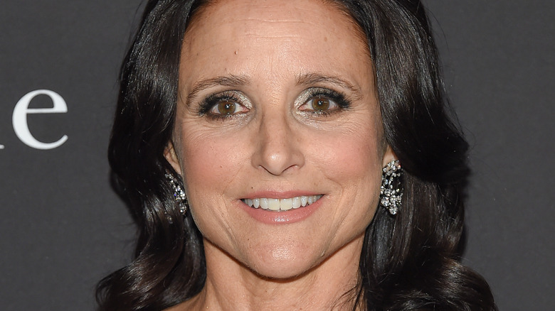 Julia Louis-Dreyfus smiling