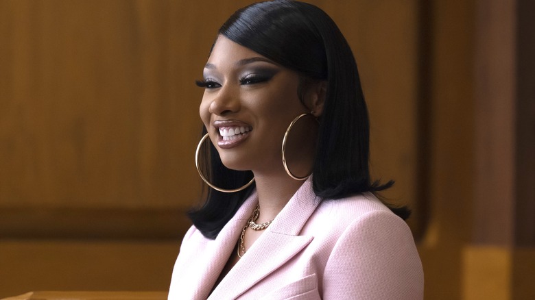 Megan Thee Stallion smiling