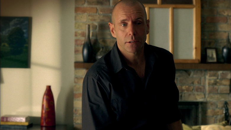 Ed Lane looking troubled on Flashpoint