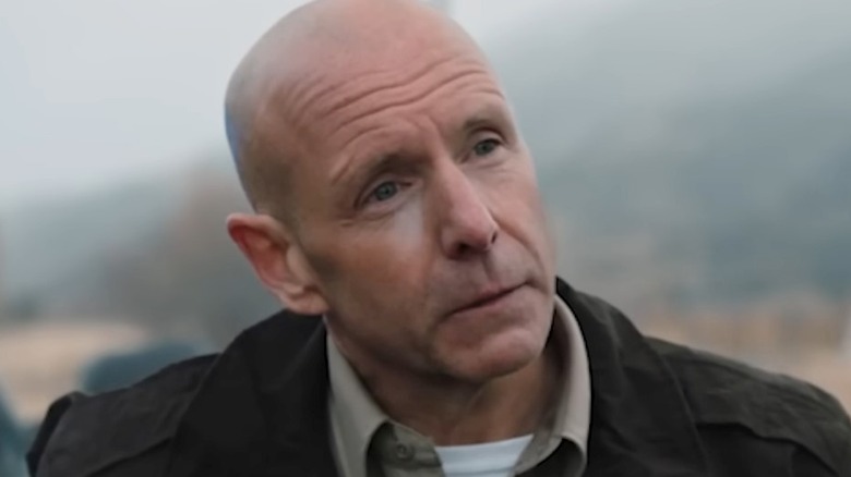 Sheriff Haskell looking irritated on Yellowstone