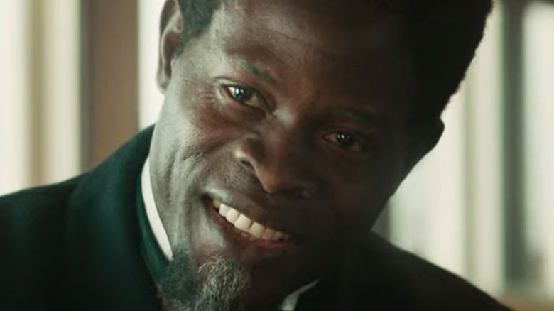 Sola smiling in The King's Man