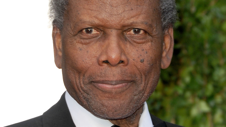 Sidney Poitier smiling