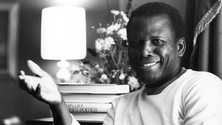 Sidney Poitier smiling