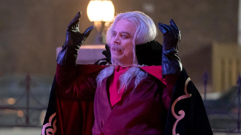 Jim the Vampire holding his hands up