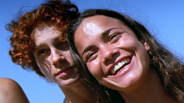 Angélica smiling