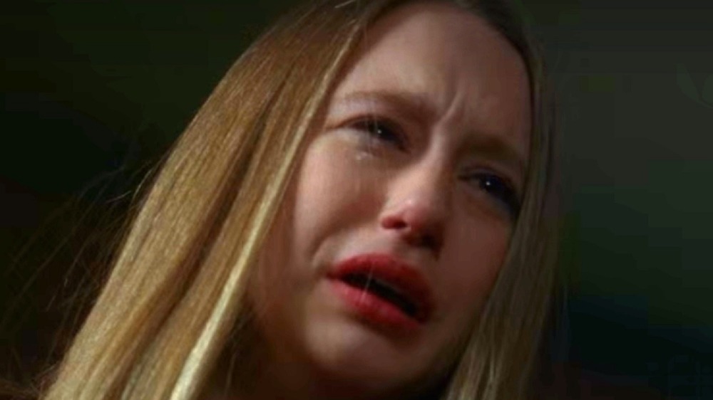 American Horror Story Violet Harmon crying